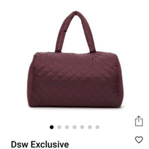 NWT DSW Puffer Weekender Bag